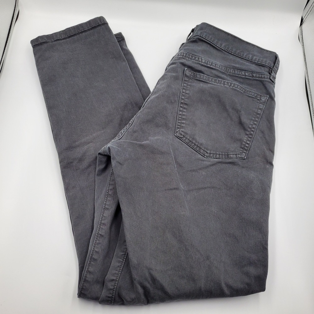 Flint and Tinder 365‎ Tapered Fit Pants Mens 30x30 Charcoal Gray Stretch Chino